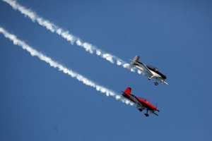 Show aéreo para o aniversário de 163 anos de Joinville