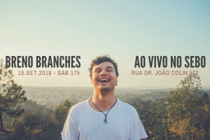 Cantor e compositor Breno Branches faz show em Joinville