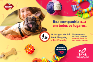 A partir de segunda-feira, Jaraguá do Sul Park Shopping será pet friendly
