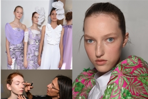 NARS na LFW SS’ 19: Delpozo desfila beleza fresh com toques rosados