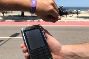 Pulseira como forma de pagamento é lançada pela Bela, em Balneário Camboriú﻿